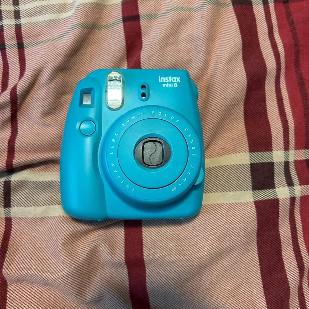 Instax Mini 8 Turquoise Instant Camera